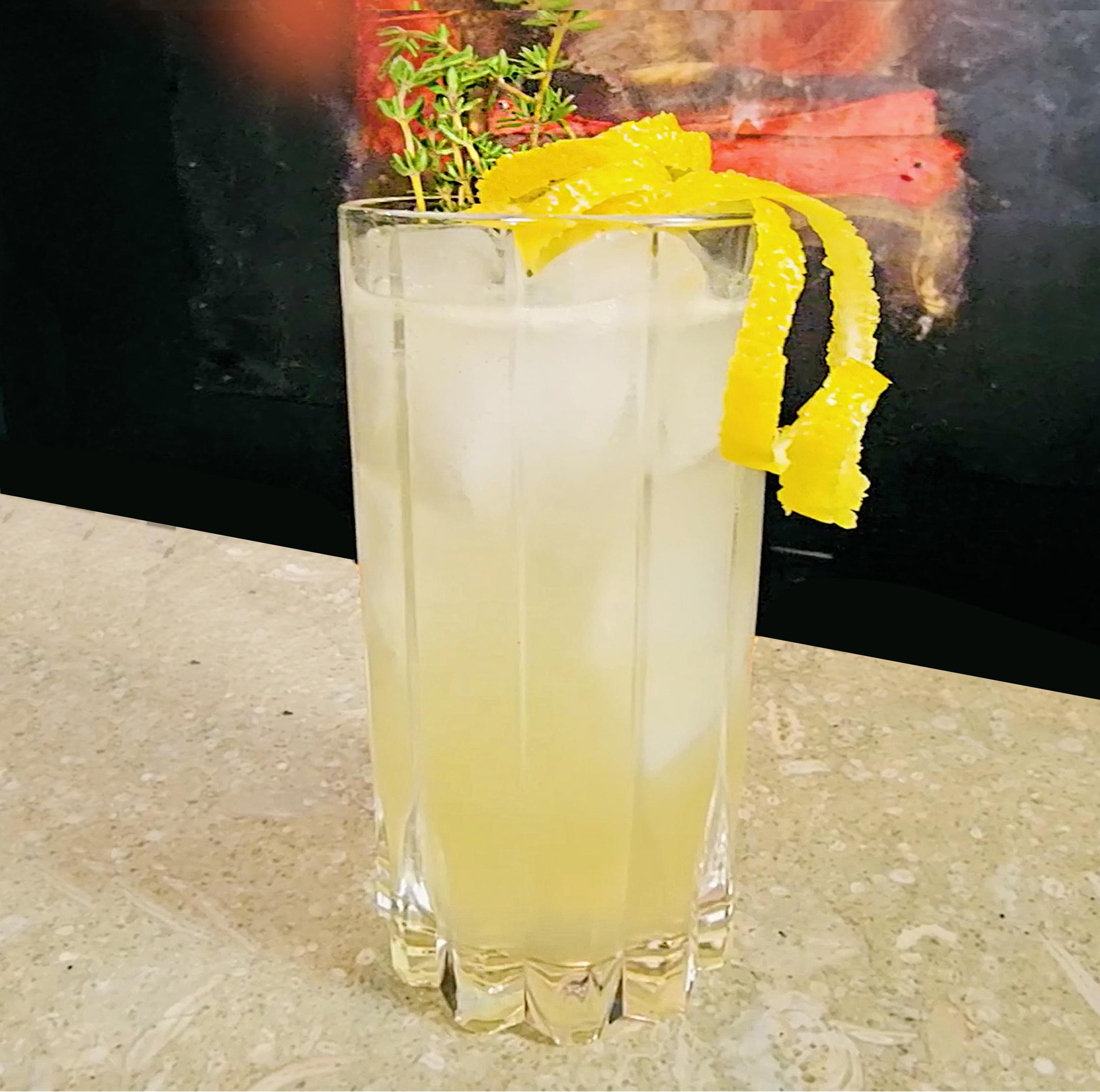 Don Cosmé Lemon Elderflower Honey cocktail